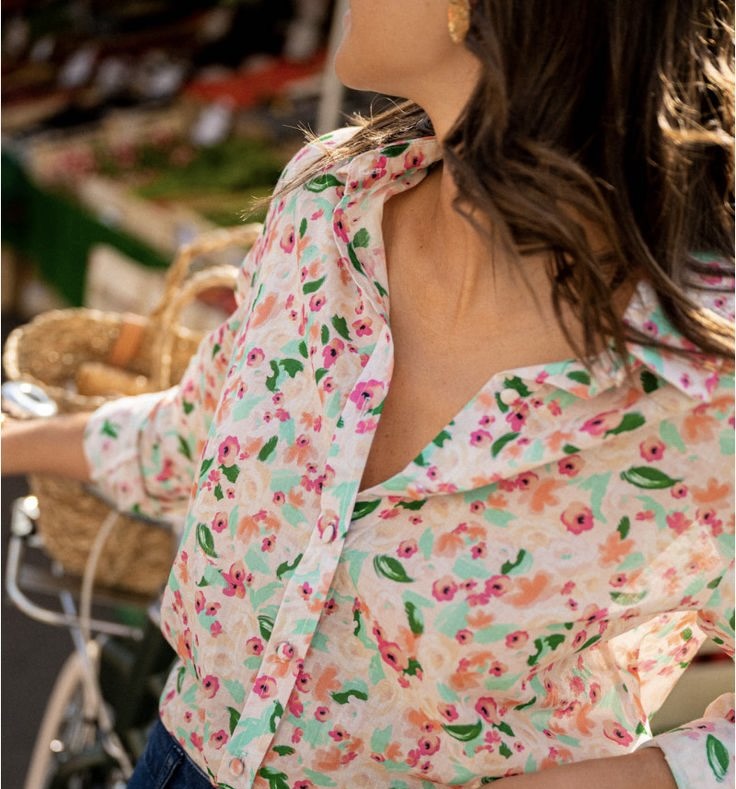 Floral Summer Shirt