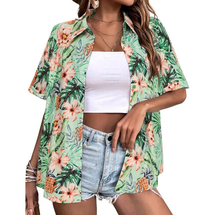 Floral Summer Shirt